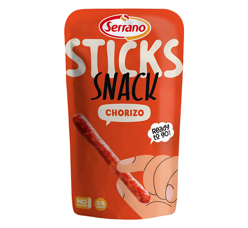 [15017] Serrano Stick Snack - Chorizo X 15 X 50g
