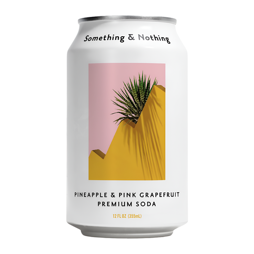 [15066] [20% OFF] Something & Nothing Soda - Pineapple And Grapefruit X 12 X 330ml