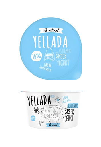 [15106] Yellada Greek Yoghurt - All Natural 500g