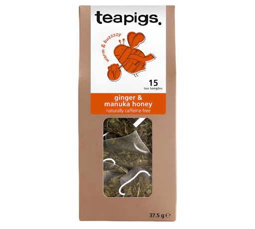 [15092] [10% OFF] Teapigs Tea - Ginger and Manuka Honey X 6 X 15pc