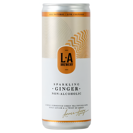 [15116] LA Brewery Sparkling Tea - CAN Ginger X 12 X 250ml