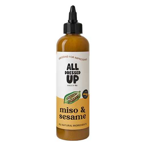 [15141] All Dressed Up Dressings - Miso And Sesame X 6 X 250ml