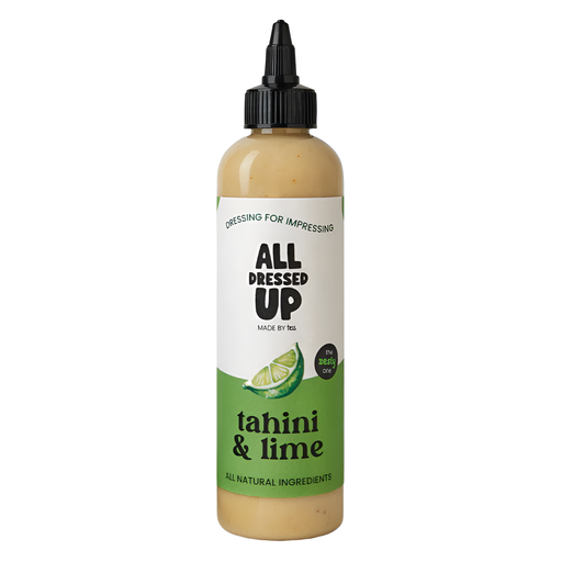 [15142] All Dressed Up Dressings - Tahini And Lime X 6 X 250ml