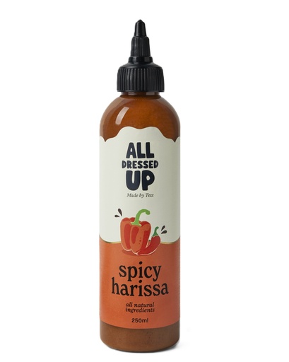 [15143] All Dressed Up Dressings - Spicy Harissa X 6 X 250ml