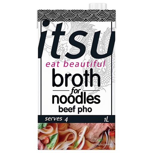 [15183] [15% OFF] Itsu Noodle Broth - Beef Pho X 6 X 1L