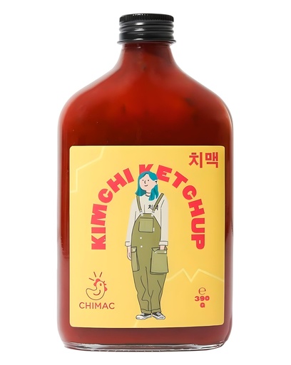 [15206] Chimac Korean Sauce - BOTTLE Kimchi Ketchup X 6 X 350ml