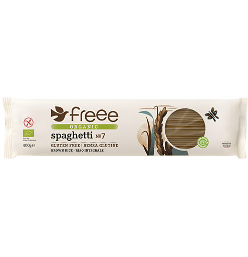 [15211] [15% OFF] Freee Organic GF Brown Rice Pasta - Spaghetti X 9 X 400g