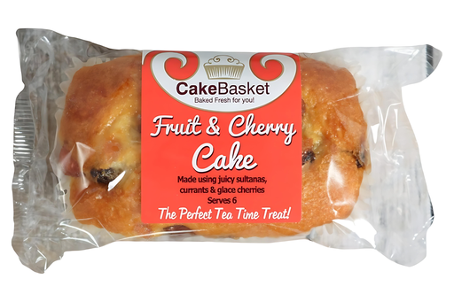[15257] Cake Basket Loaf Cake - Fruit and Cherry 285g