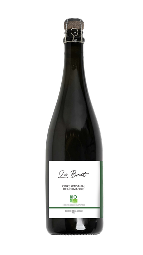 [15273] [SUPPLIER ISSUE] Le Brut Artisanal Craft Cider - Organic IGP Normandy 4.5% ABV X 6 X 750ml