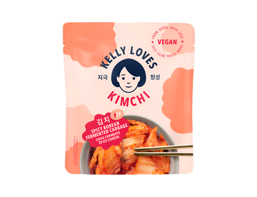 [15308] Kelly Loves Kimchi - Kimchi Sachet X 8 X 80g