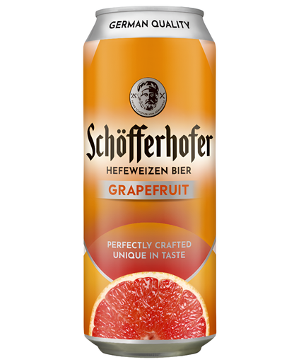 [15302] Schofferhofer Hefeweizen Beer - CAN Grapefruit 2.5% ABV X 24 X 500ml