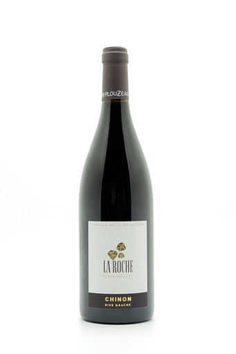 [15259] M Plouzeau Organic Red Wine - La Roche Cabernet Franc 2023 Chinon Rive Gauche 13% ABV X 6 X 750ml FRANCE