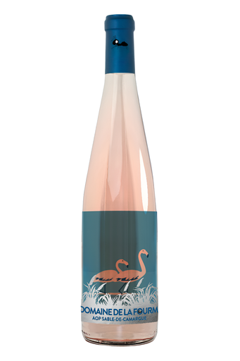 [15288] Domaine De La Forum Organic Rose Wine - Grenache Merlot 2024 Vignobles Guiraud Sable de Camargue ABV 12.5% X 6 X 750ml