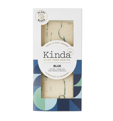 [15327] [PRODUCTION ISSUE] Kinda Co Dairy Free Cheese - Blue 120g