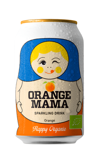 [15332] Drink Mamas Organic Soft Drink - Sparkling Orange X 12 X 330ml