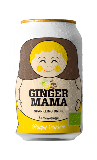 [15335] Drink Mamas Organic Soft Drink - Sparkling Ginger X 12 X 330ml