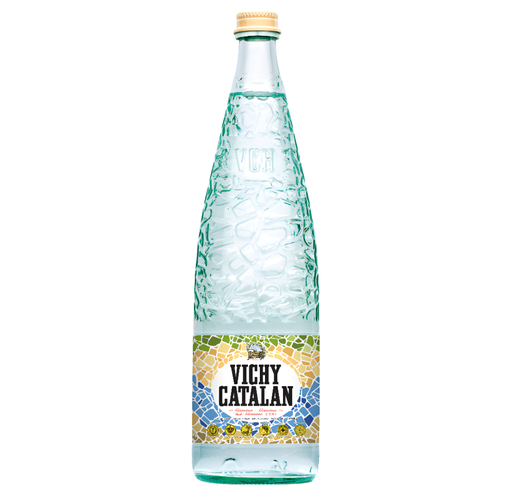 [15338] [PRODUCTION ISSUE] Vichy Catalan Sparkling Water - GLASS Large X 12 X 1L
