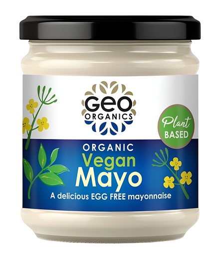 [15359] [15% OFF] Geo Organics Vegan Mayonnise - Original X 6 X 240ml