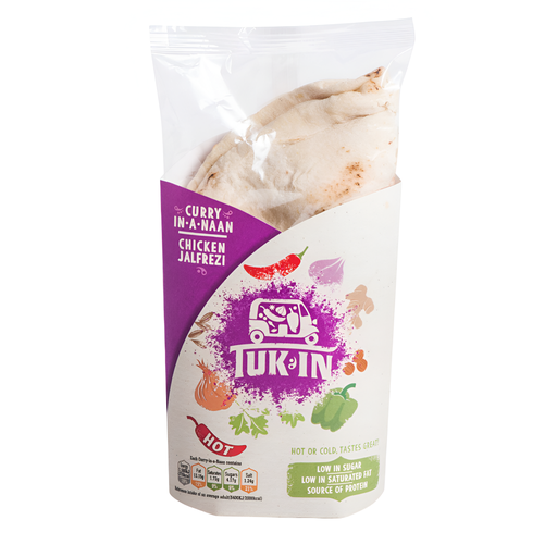 [15349] Tuk In Ready Curry Naan - Chicken Jalfrezi 180g