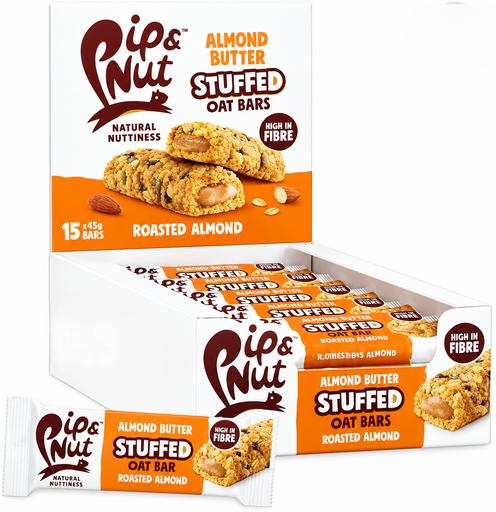 [15363] [15% OFF] Pip and Nut Almond Butter Oat Bar - Original X 15 X 45g