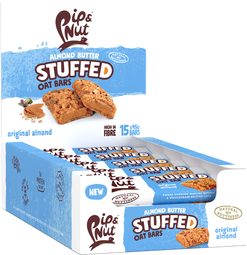 [15363] Pip and Nut Almond Butter Oat Bar - Original X 15 X 45g