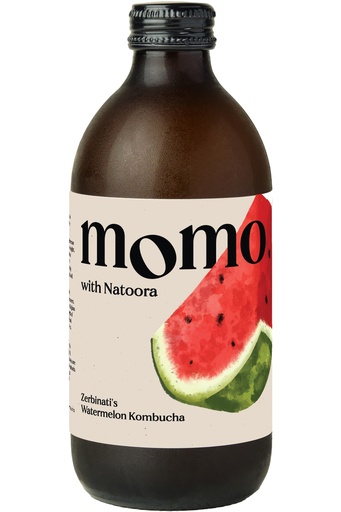 [15380] MOMO Organic Kombucha - Limited Edition Watermelon X 12 X 330ml