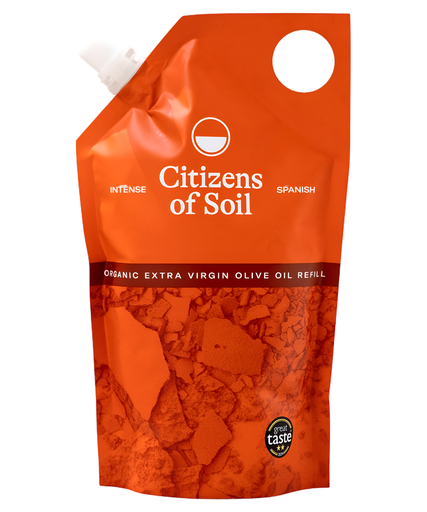 [15429] Citizens of Soil Organic Olive Oil - POUCH Spanish Extra Virgin 500ml