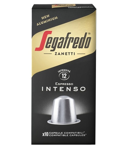 [15423] Segafredo Nespresso Pods - Espresso Intenso X 10 X 51g