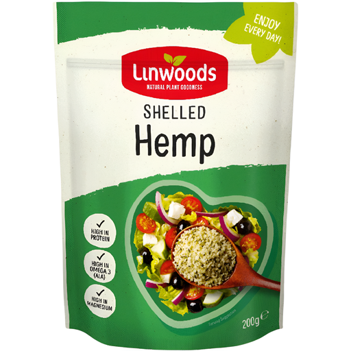 [15459] Linwoods Seed and Nut Mix - SMALL Shelled Hemp Seeds 200g