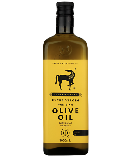 [15472] Terra Delyssa Olive Oil - LARGE BOTTLE Extra Virgin X 6 X 1L