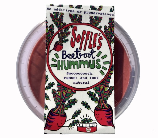 [15522] [15% OFF] Soffles Hummus - All Natural Beetroot 170g