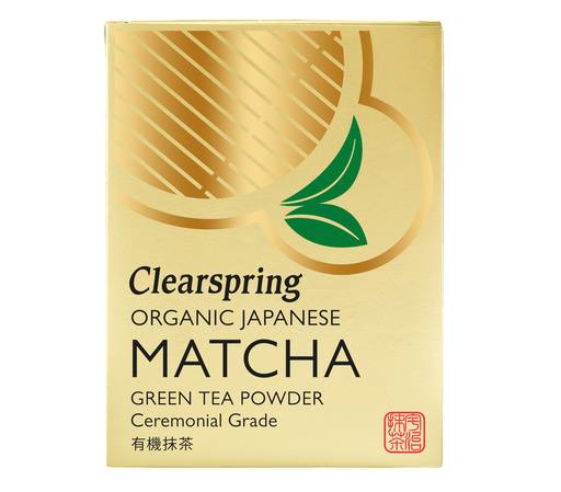 [15550] Clearspring Organic Matcha Powder - Japanese Green Tea (Ceremonial Grade) CS158 X 4 X 30g