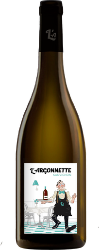 [15509] L'Argonette Organic White Wine - Sauvignon Blanc France 11% ABV X 6 X 750ml