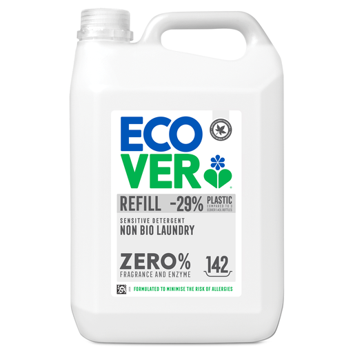 [15569] Ecover Laundry Liquid - Non Bio Zero Fragrance 5L