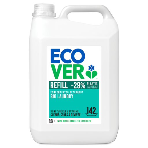 [15570] Ecover Laundry Liquid - Bio Honeysuckle and Jasmine 5L