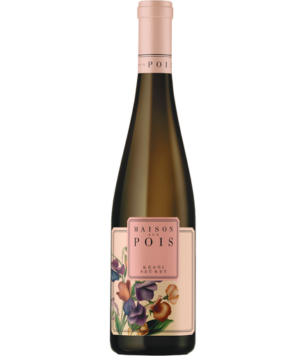 [15554] Maison Aux Pois White Wine - Late Harvest Furmint Harslevelu Mad/Tokaj 2024 11.5% ABV HUNGARY X 6 X 500ml