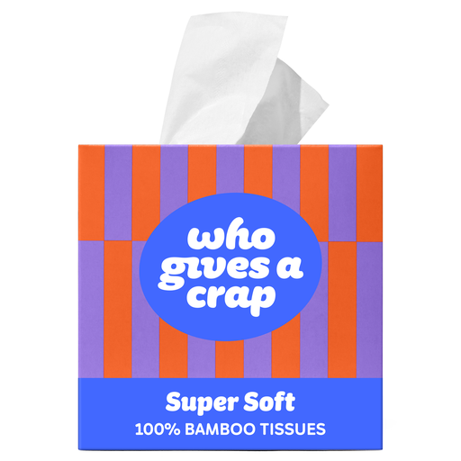 [15617] Who Gives A Crap Facial Tissue - Soft and Strong 56 Sheets