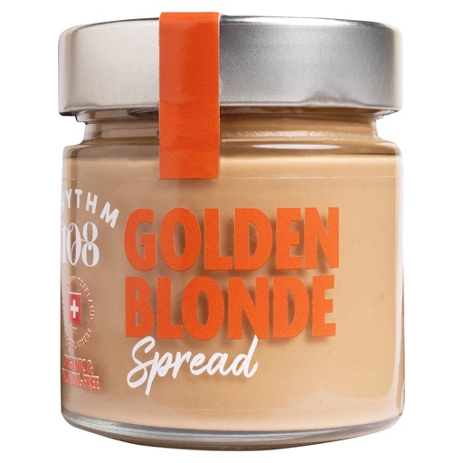 [15642] [15% OFF] Rhythm 108 Organic Vegan Spread - Gluten Free Golden Blonde X 6 X 250g