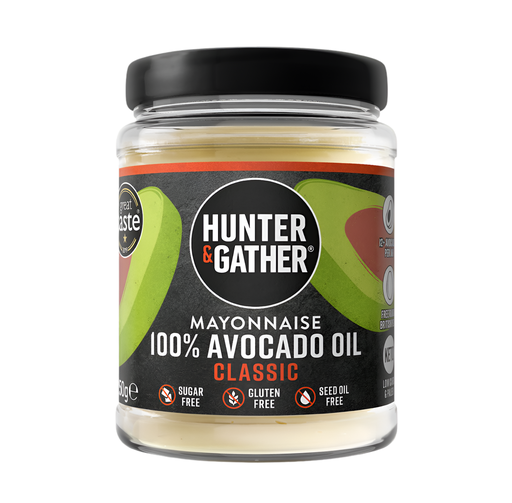 [15645] Hunter and Gather Avocado Oil Mayonnaise - LARGE Classic X 6 X 250g