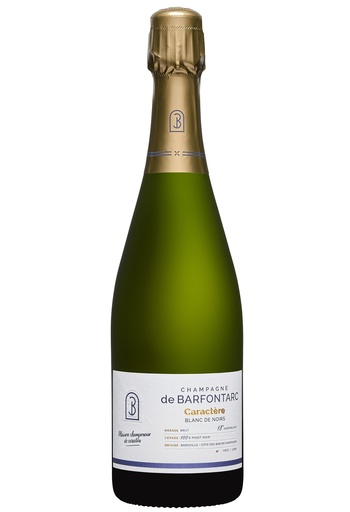 [15666] Champagne de Barfontarc Wine - Caractere Blanc de Noirs Brut Pinot Noir Cote des Bars NV 12.5% ABV FRANCE X 6 X 750ml