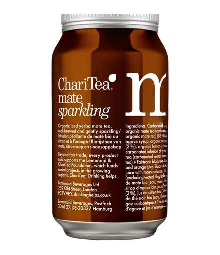 [15634] ChariTea Iced Tea - CAN Yerba Mate X 12 X 330ml