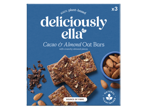 [15669] Deliciously Ella Oat Bar - MPK Cacao and Almond X 12 X (3x50g)