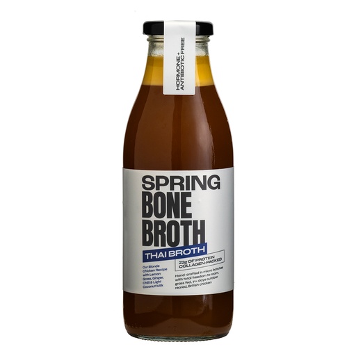 [15686] Spring Bone Broth - SMALL Thai Chicken 500g