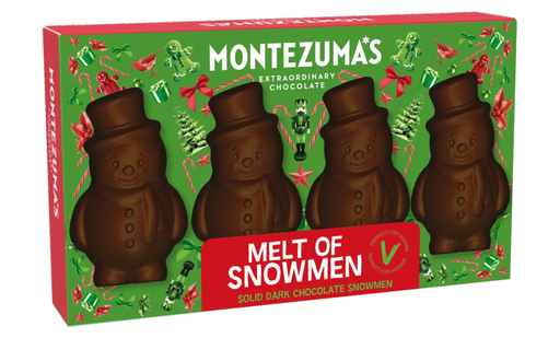 [15718] [PRE-ORDER] Montezumas Chocolate XMAS - Dark Melt of Snowmen 60g