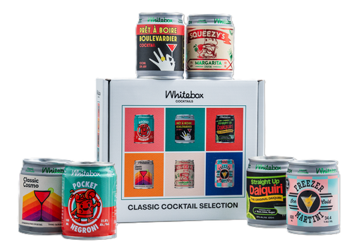 [15705] Whitebox Cocktails XMAS - Classic Selection Box (6x100ml)