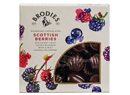 [15729] [PRE-ORDER] Brodies Chocolate XMAS - Scottish Berries 180g