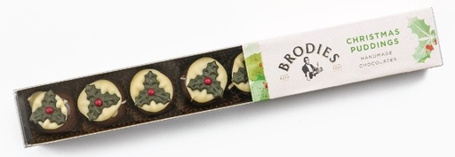 [15731] [PRE-ORDER] Brodies Chocolate XMAS - Pudding 100g