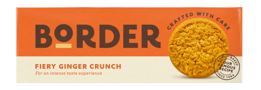 [15751] Border Biscuits - Fiery Ginger Crunch X 12 X 135g