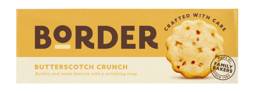 [15753] [15% OFF] Border Biscuits - Butterscotch Crunch X 12 X 135g
