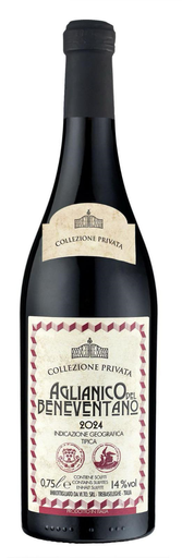 [15776] Collezione Privata Tombacco Red Wine - Aglianico IGT Campania 2024 14% ABV ITALY X 6 X 750ml